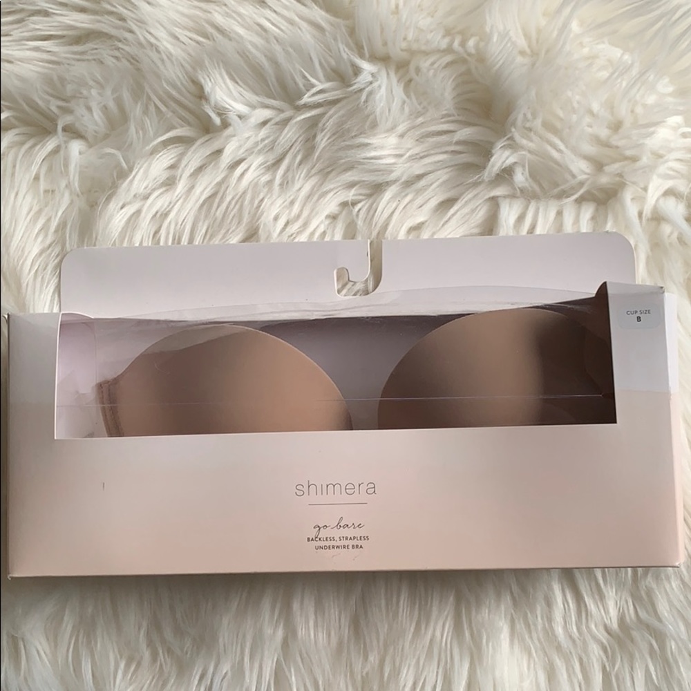 Backless, strapless Underwire Bra